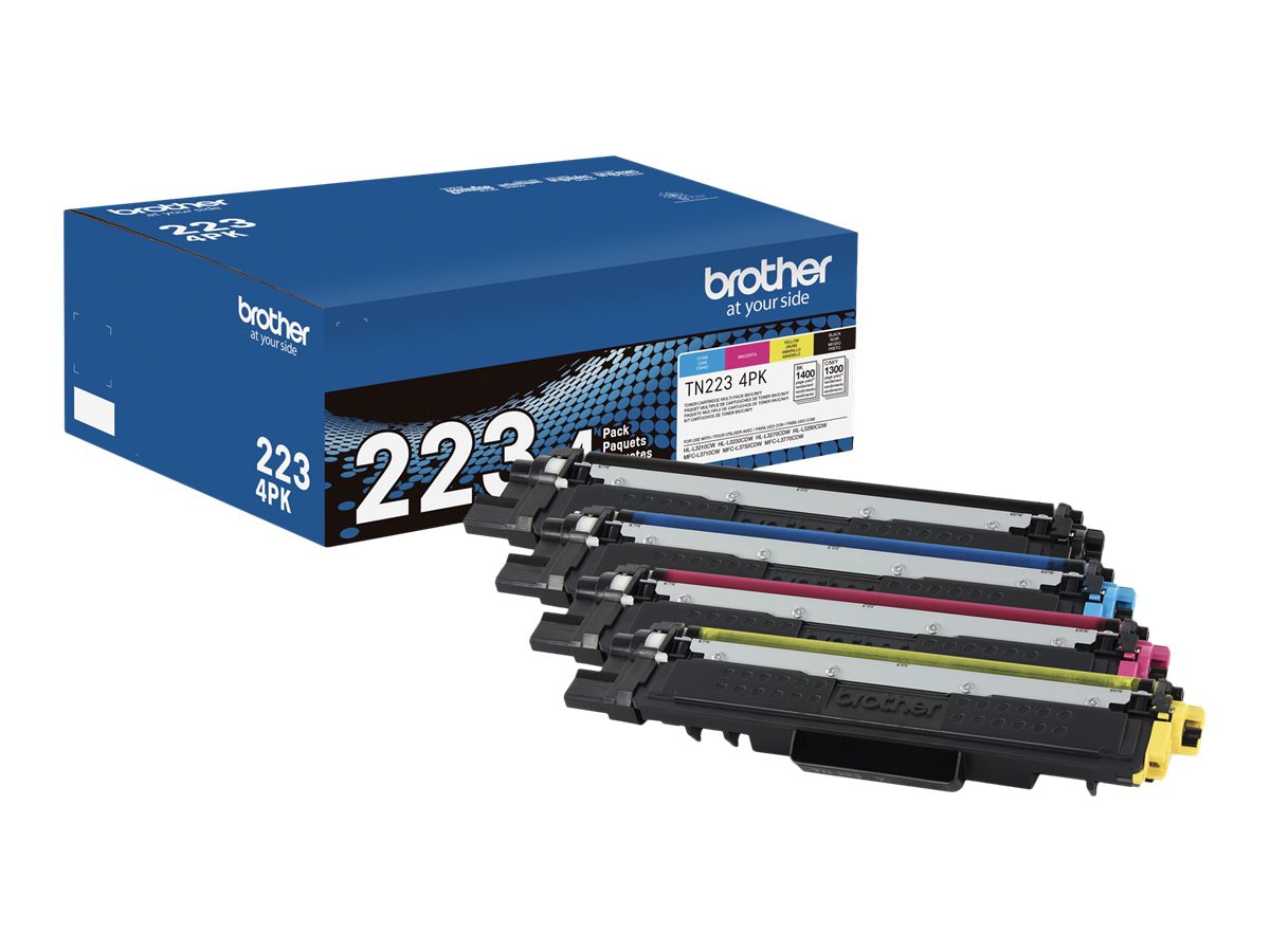 Brother TN-243 - SWITCH Pack x 4 Toner équivalent à TN-243 - Black Cyan  Magenta Yellow