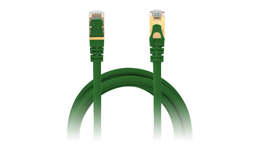 Anywhere Cart 3' CAT7 S/FTP Shielded Ethernet Cable - Green