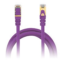 Anywhere Cart 3' CAT7 S/FTP Shielded Ethernet Cable - Purple