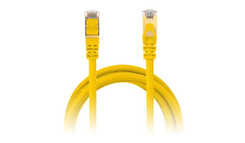 Anywhere Cart 3' CAT7 S/FTP Shielded Ethernet Cable - Yellow