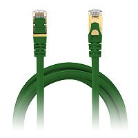 Anywhere Cart 6' CAT7 S/FTP Shielded Ethernet Cable - Green