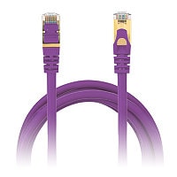 Anywhere Cart 6' CAT7 S/FTP Shielded Ethernet Cable - Purple