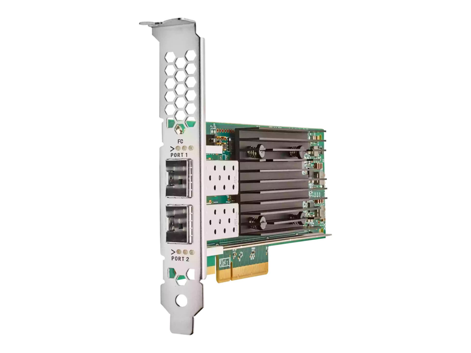 HPE StoreFabric SN1610Q Dual Port - host bus adapter - PCIe 4.0 x8 - 32Gb Fibre Channel x 2