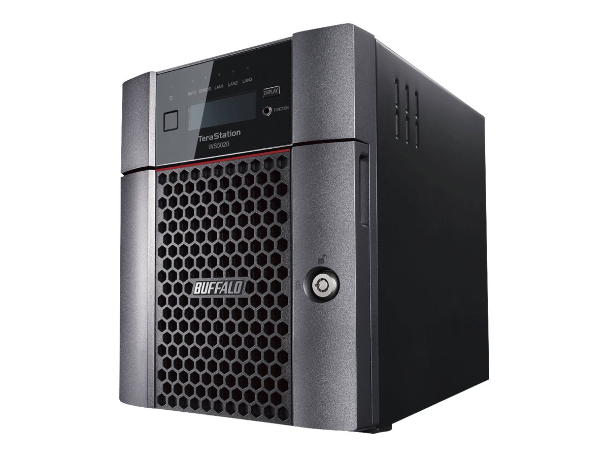 BUFFALO WS5420DNS9 Series WS5420DN08S9 - NAS server - 8 TB