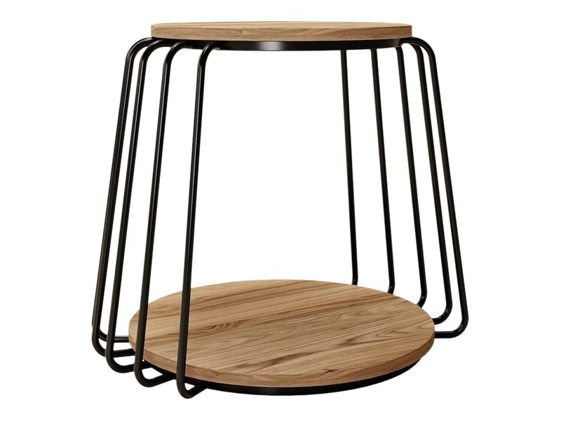 Vari Casual Meeting Collection - side table - round - light oak