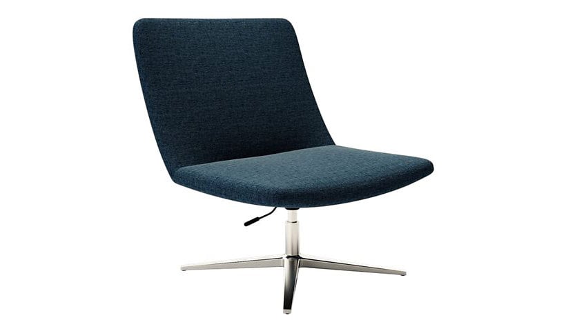 VARI Executive Collection - lounge chair - metal, polyester - navy