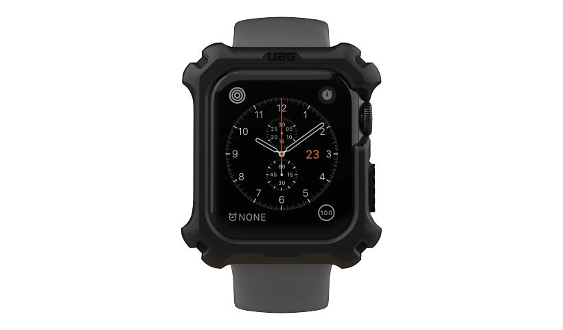 UAG Rugged Watch Case 44mm for Apple Watch Series 6/5/4/SE - Black/Black - case for smart watch