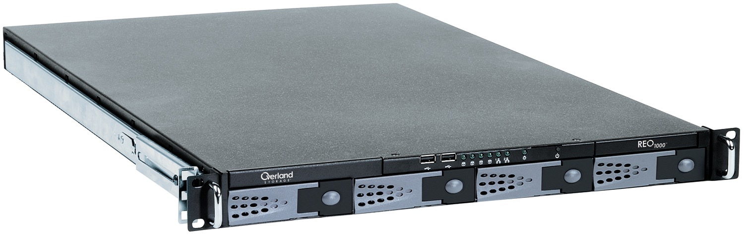 Overland Storage REO 1000 Disk Backup Array with Virtual Tape Library (VTL)