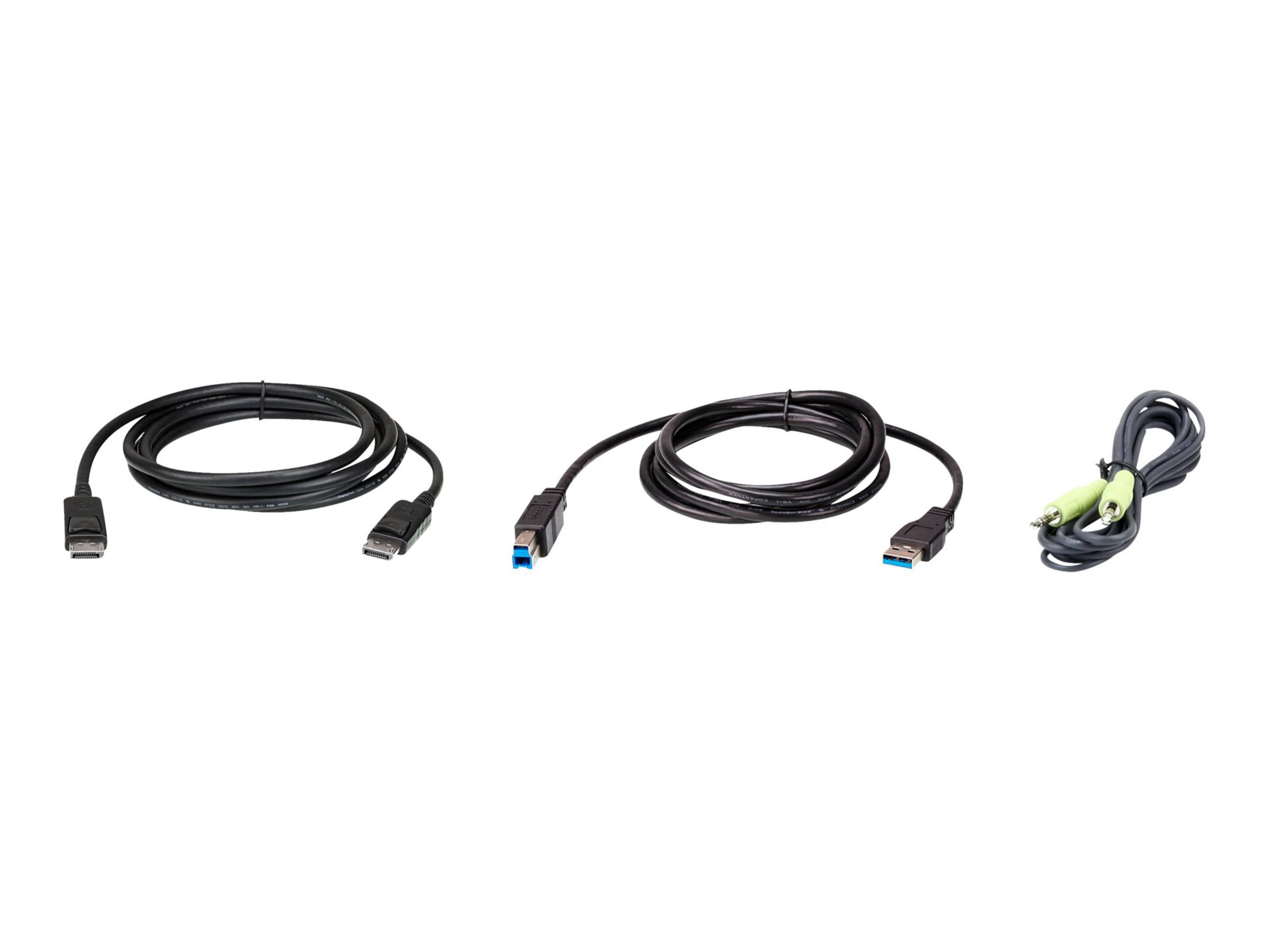 ATEN 2L-7D02UDPX3 - keyboard / video / mouse (KVM) cable kit - 2 m