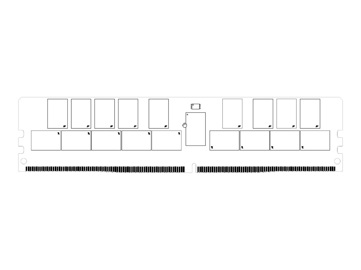 Micron - DDR4 - module - 64 GB - LRDIMM 288-pin - 2933 MHz / PC4-23400 - LR