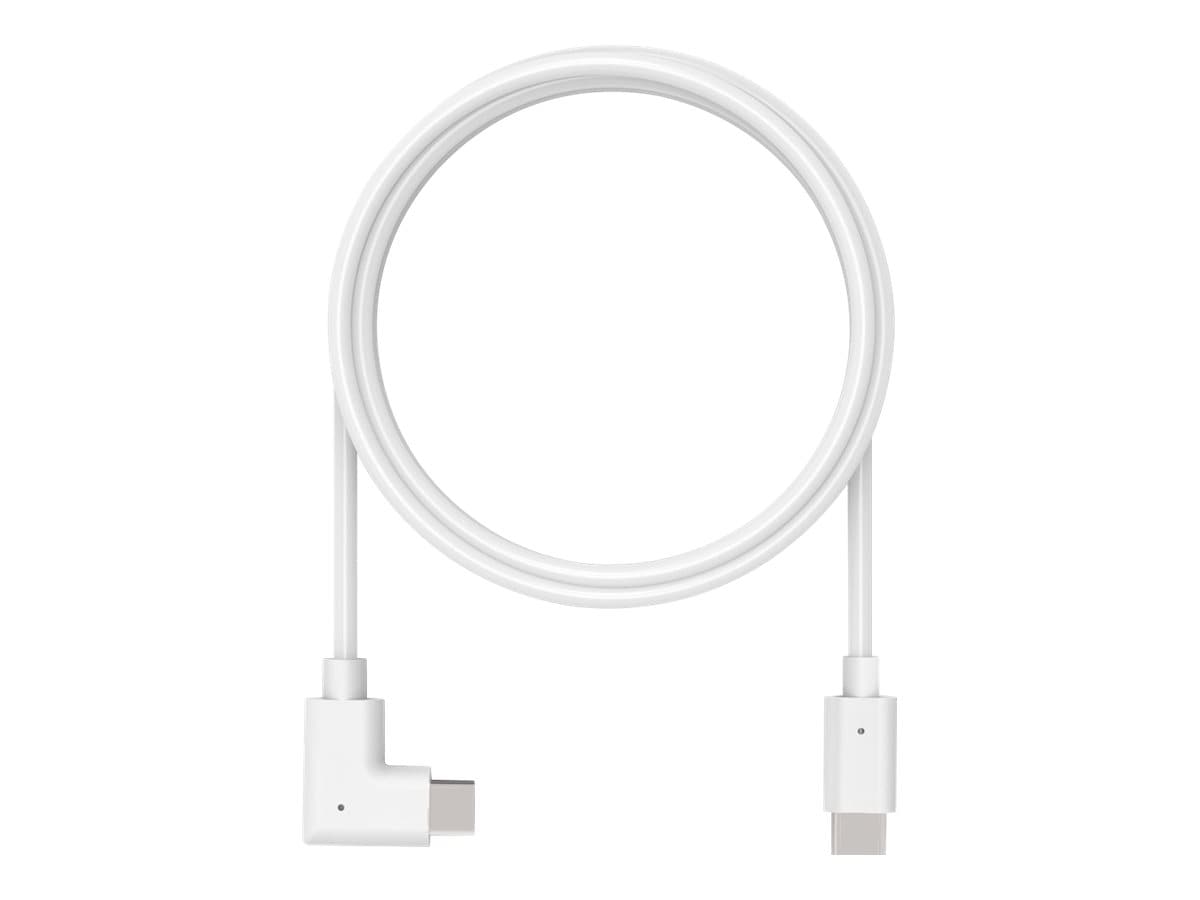 Compulocks 6ft Charge & Data USB-C to USB-C 90-Degree Cable Right Angle - USB-C cable - 24 pin USB-C to 24 pin USB-C - 6
