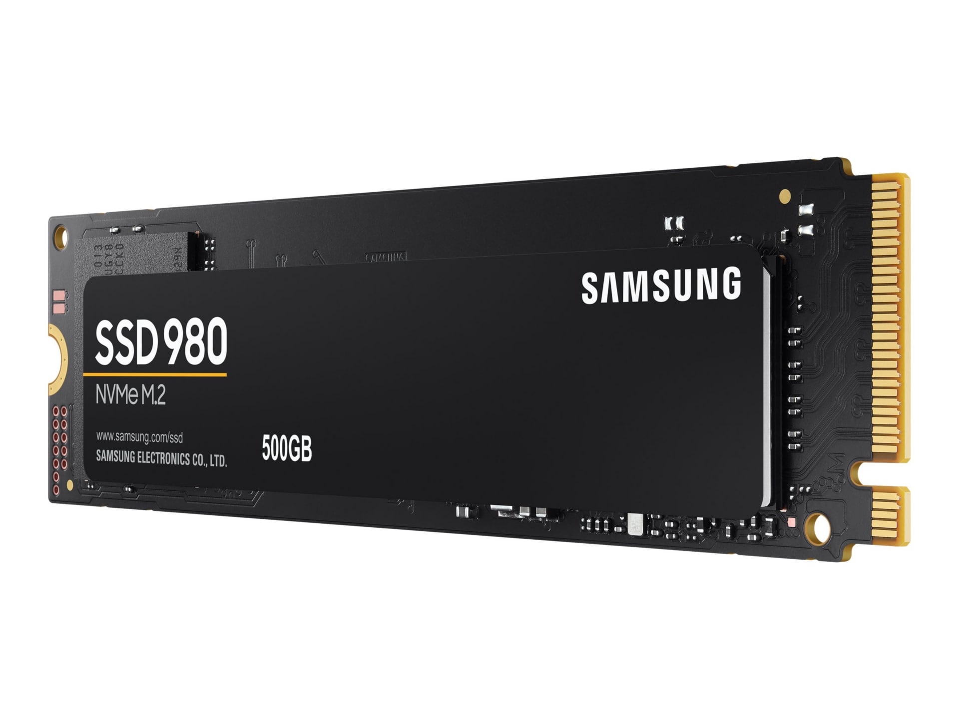 Samsung 980 MZ-V8V500B - SSD - 500 GB - PCIe 3.0 x4 (NVMe)