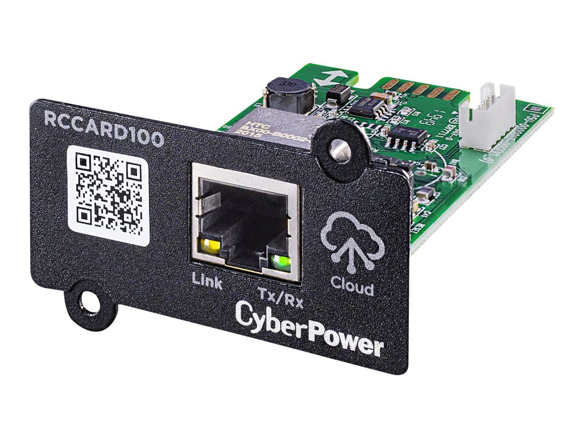 CyberPower RCCARD100 - remote management adapter - 10/100 Ethernet