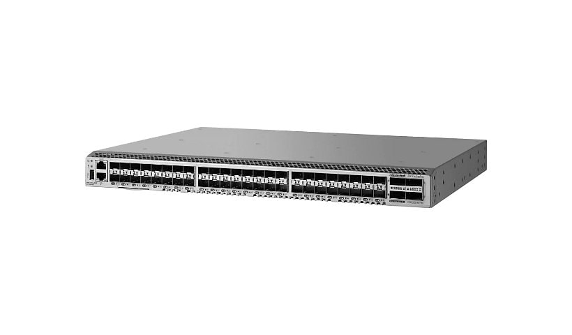 HPE StoreFabric SN6600B 32Gb 48/24 - switch - 24 ports - managed - rack-mountable - with 16-Gbps Fibre Channel-Shortwave