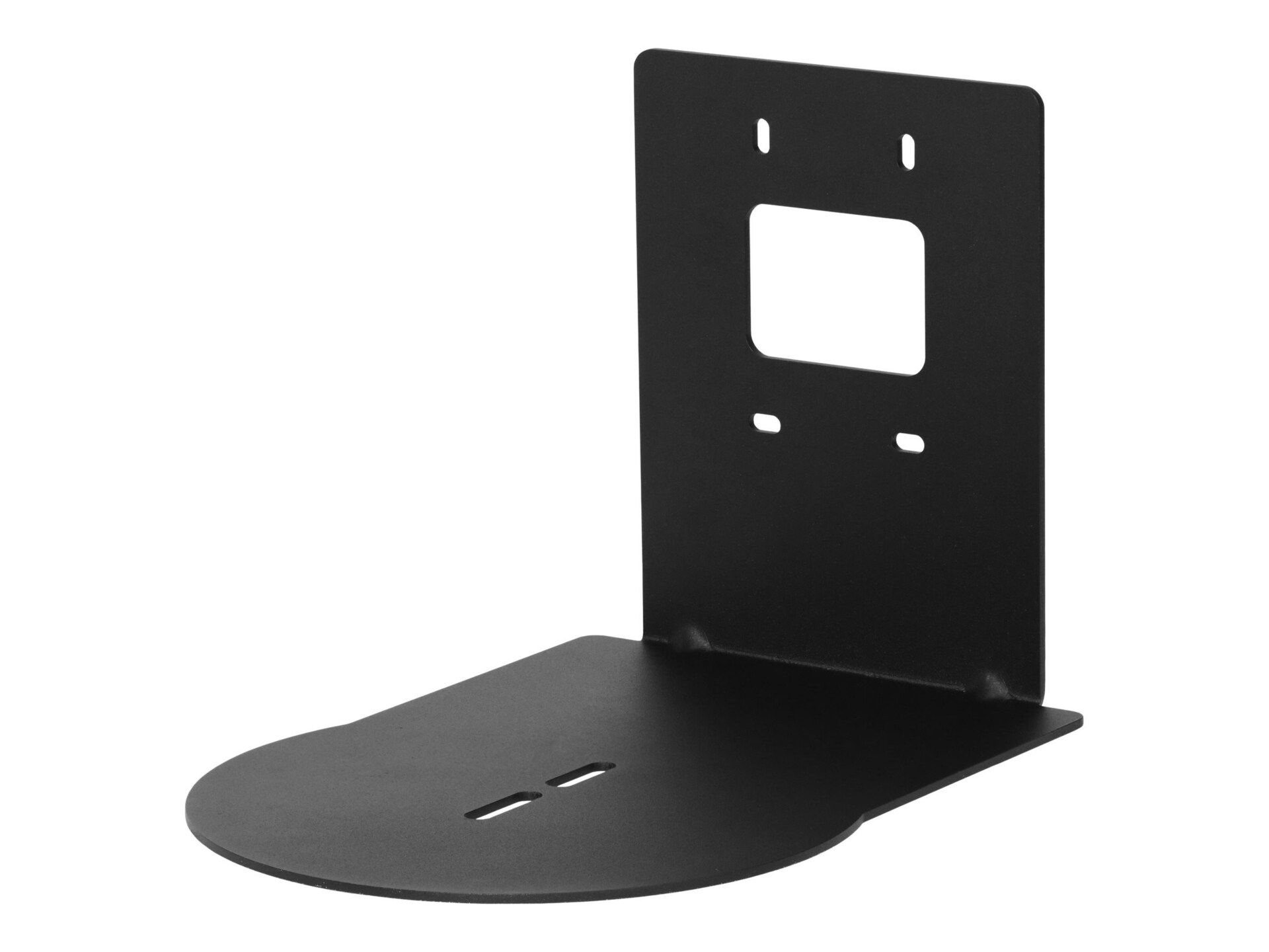 Vaddio Thin Profile Tall Camera Wall Mount - Black - camera mounting bracket - TAA Compliant
