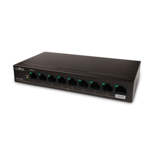 Luxul 8-Port Unmanage PoE+ Switch - Wireless Access Point