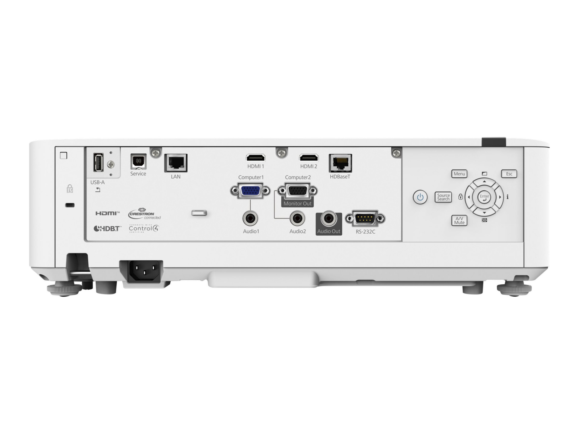 Thumbnail 6 of 8 for Epson PowerLite L520U - 3LCD projector - LAN
