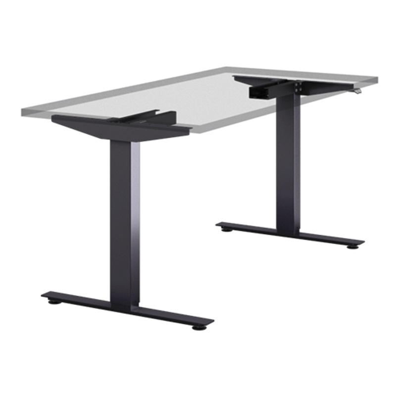 Humanscale Efloat Lite 27"-46" Expandable Frame - Black