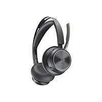 Poly Voyager Focus 2 UC - headset - with charging stand