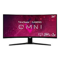 ViewSonic VX3418-2KPC 34" OMNI 21:9 Curved 1440p 1ms 144Hz Gaming Monitor