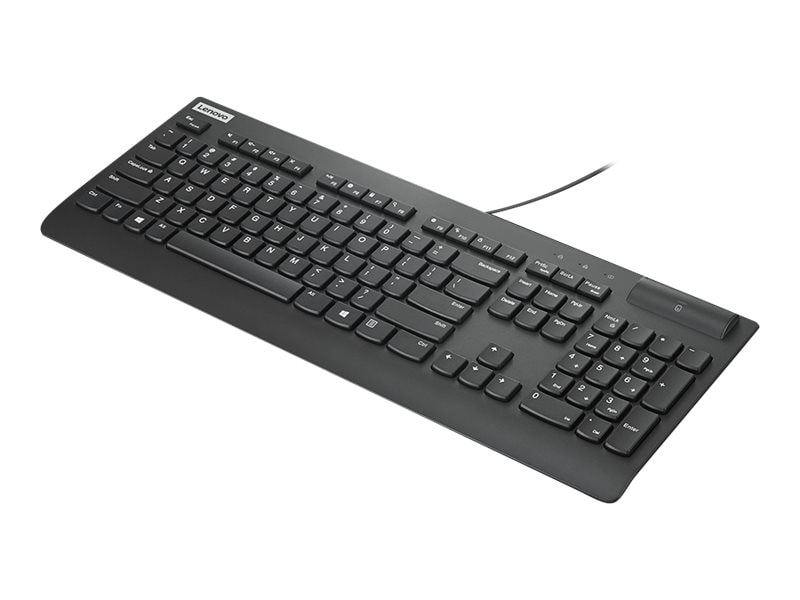 Lenovo Smartcard Wired Keyboard II - keyboard - US - black