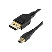 Câble mini DP vers DisplayPort 1.4 3 pi/1 m de StarTech.com, certifié VESA, 8K 60 Hz