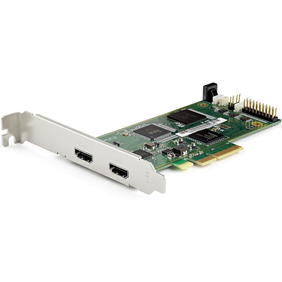 StarTech.com PCIe HDMI Capture Card, 4K 60Hz HDMI Video Capture Card, HDR10