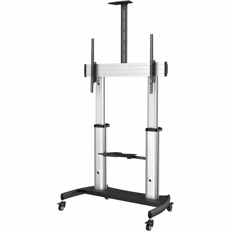 StarTech.com Mobile TV Stand, Heavy Duty Universal TV Cart for 60-100 inch