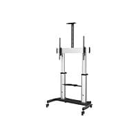 StarTech.com Mobile TV Stand - Heavy Duty TV Cart for 60-100" - Adjustable
