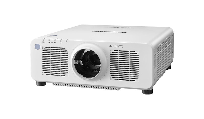 Panasonic PT-RZ120LWU7 - DLP projector - no lens - LAN - white