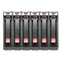HPE Midline - hard drive - 10 TB - SAS 12Gb/s (pack of 6)