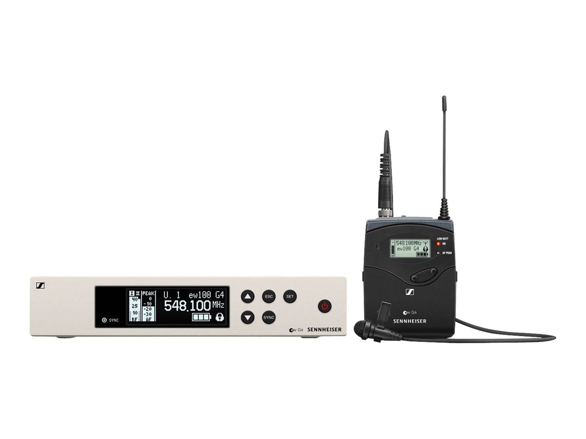 Sennheiser EW 100 G4-ME4-A1 - Lavalier Set - wireless microphone system
