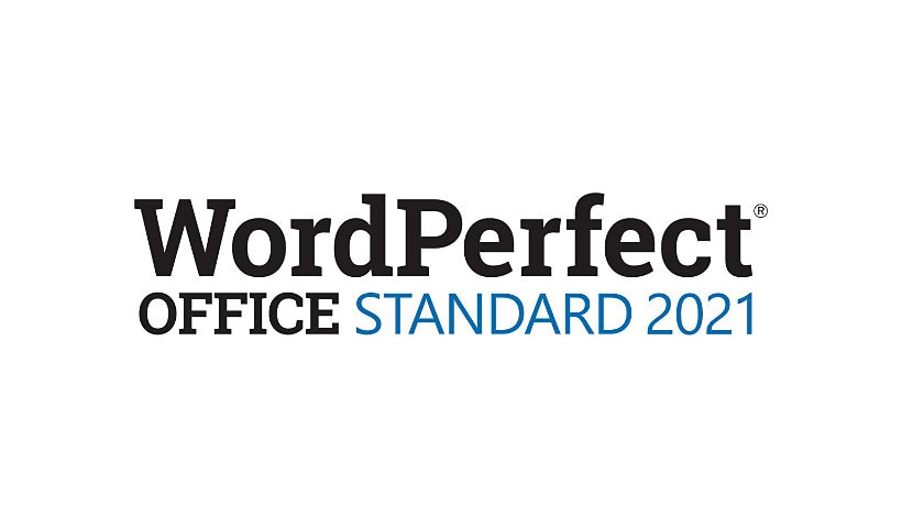 WordPerfect Office 2021 Standard - license - 1 user