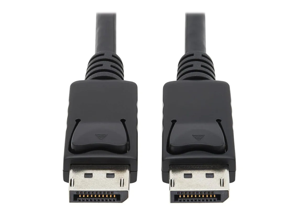 Tripp Lite 6ft DisplayPort Cable with Latches Video / Audio DP 4K x 2K M/M 6' - DisplayPort cable - 6 ft