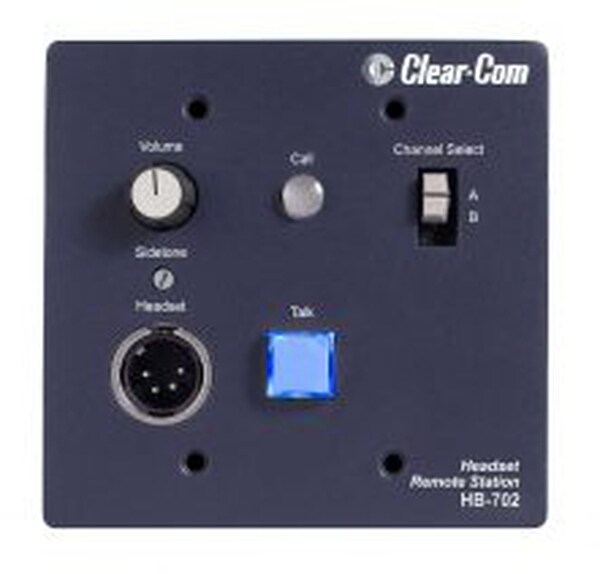 Clear-Com 2-Channel Remote Headset Station