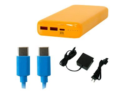 JAR Systems Ready-to-Go Active Charge power bank - Li-Ion - 2 x USB, 24 pin