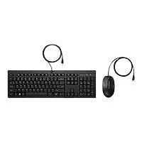 HP 225 - keyboard and mouse set - US - black - Smart Buy