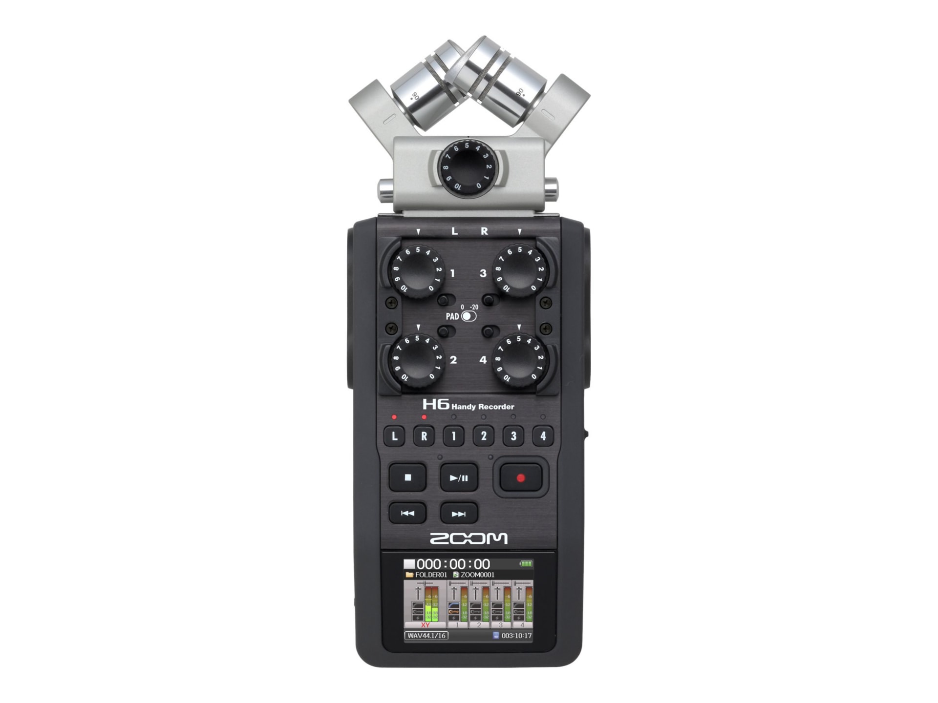 Zoom H6 - voice recorder - ZH6AB - Amplifiers & Voice Recorders