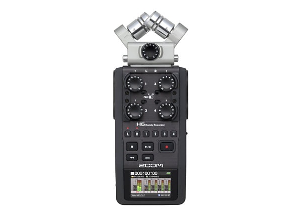 Zoom H6 - voice recorder - ZH6AB - Amplifiers & Voice Recorders 