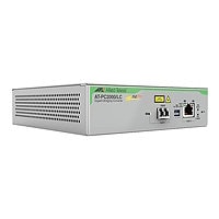 Allied Telesis AT PC2000/LC - fiber media converter - 10Mb LAN, 100Mb LAN,