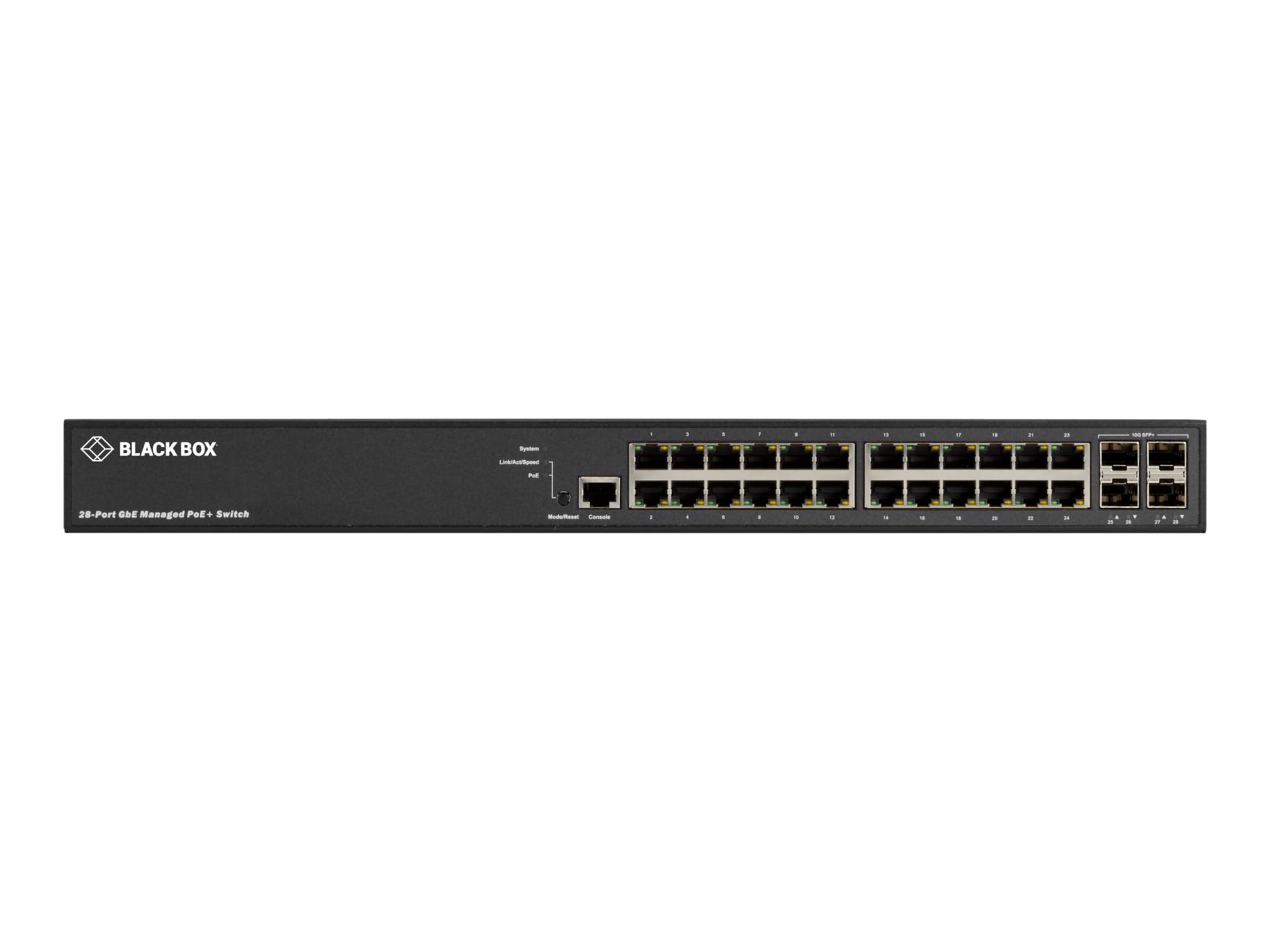 Black Box LPB3000 Series LPB3028A - switch - 28 ports - managed - rack-mountable