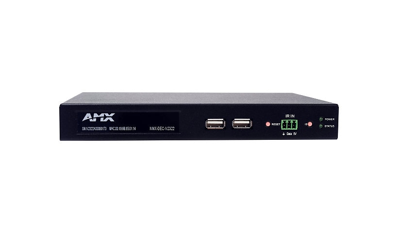 AMX NMX-DEC-N2322 video over IP decoder