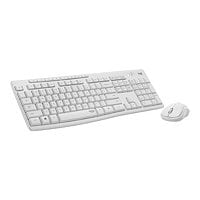 Logitech MK295 Silent - keyboard and mouse set - off white