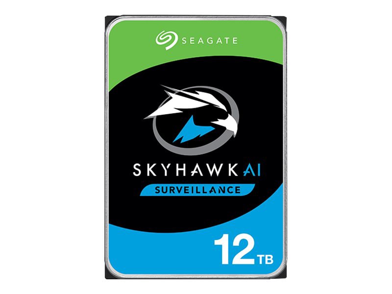 Seagate SkyHawk AI ST12000VE001 - hard drive - 12 TB - SATA 6Gb/s