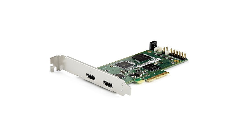 StarTech.com PCIe HDMI Capture Card - 4K 60Hz PCI Express HDMI 2.0 Video Capture Card for PC - HDR10