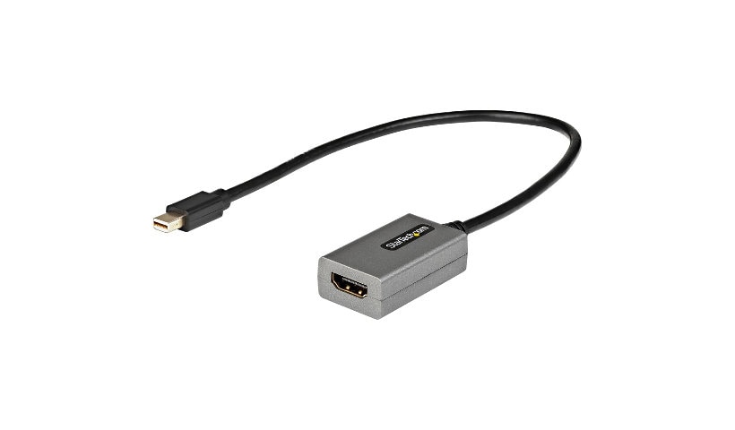 StarTech.com Mini DisplayPort to HDMI Adapter - mDP to HDMI Adapter Converter Dongle - 12in Cable