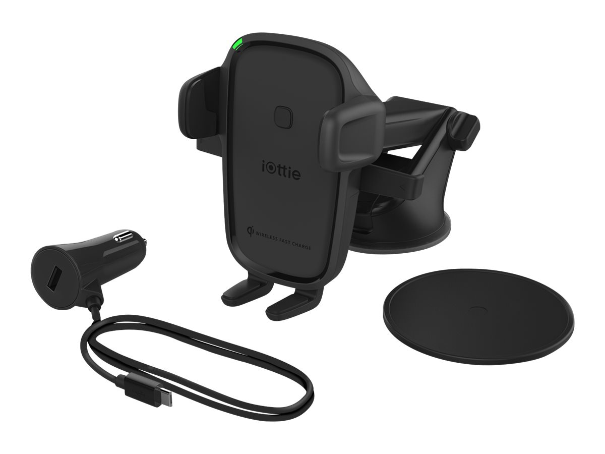 Easy One Touch Wireless 2 Dash/Windshield Mount - car holder / charger for