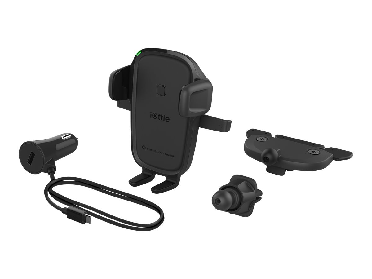 iOttie Easy One Touch 2 car wireless charging holder + car power adapter -