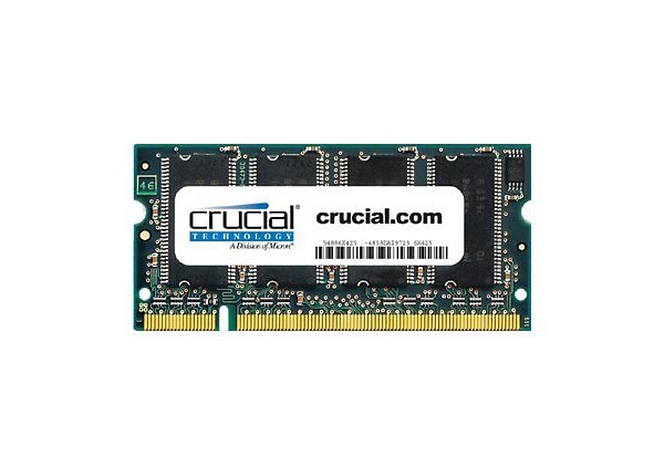 Crucial - DDR - 1 GB - SO-DIMM 200-pin