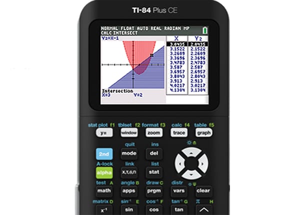 Texas Instruments TI-84 Plus CE Graphing Calculator - Black